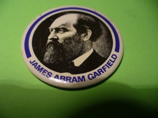 James Abraham Garfield Presidential Campaign Button