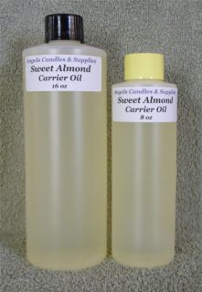100 Pure Sweet Almond Carrier Oil ★ 1 2 4 8 16 oz Food Grade for 