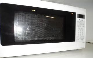 Amana AMC1070XW Countertop Microwave White Retail $109