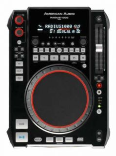 American Audio RADIUS1000 System CD DJ Package