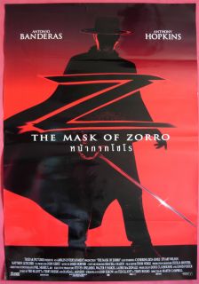 The Mask of Zorro Thai Movie Poster Antonio Banderas98