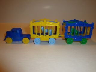 American Flyer Reproduction of Early Version Circus Load   Blue Truck 