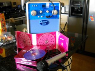 American Idol Karaoke Machine Mic CDs