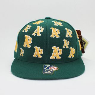 Oakland Athletics Fitted Hat by American Needle MLB Cooperstown 