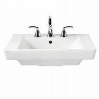 American Standard 0641 001 020 Pedestal Top Sink with Center Hole 