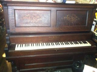 George P. Bent Completely Restored RARE Piano Cased REED ORGAN 