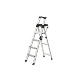Cosco Signature Series 6 Ft Premium Aluminum Step Ladder 2061AABLD New