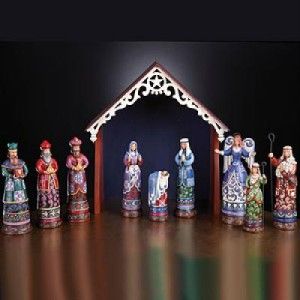 Jim Shore 09 Bethlehems Miracle Nativity Set 4014469