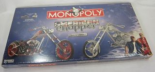   COLLECTORS EDITION MONOPOLY AMERICAN CHOPPER BRAND NEW FACTORY SEALED