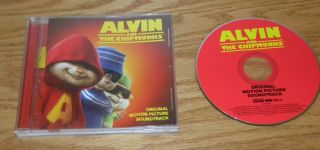 Alvin and The Chipmunks Soundtrack 2007 Razor Tie 7930182986 2 Used CD 