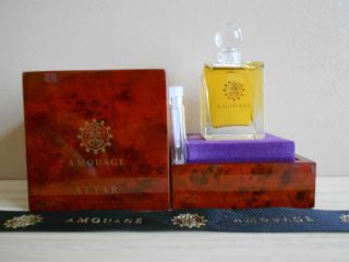 Amouage Attar Al Andalus And 1ml Decant Niche Sample Perfume Rose Mary 