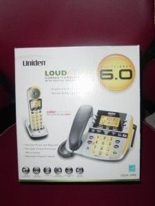   DECT 6.0 Loud & Clear Amplified Corded / Cordless Phone Combo Unused