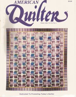 American Quilter Magazine 3 Issues 1993 Quilting Magazines