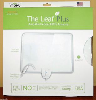 Mohu The Leaf Plus Amplified Indoor HDTV Antenna