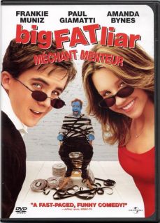 Big Fat Liar (DVD) Frankie Muniz, Amanda Bynes NEW 025192197529