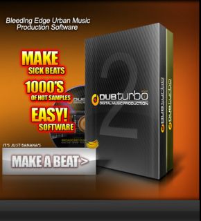Dubturbo Beat Maker Software Make Pro Hiphop House Techno Dubstep 
