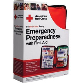 American Red Cross Emergency Preparedness and First Aid Kit with Guide 