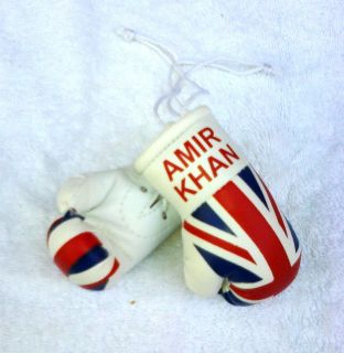 Amir Khan United Kingdom Union Flag Boxing Gloves