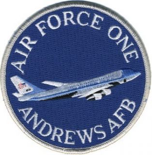 Andrews Air Force Base Air Force One USAF Blue Patch