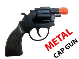   Cap Gun Toy Pistol Fires 8 Shot Ring Caps 38 Detective Special