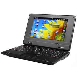 New Android 2 2 Mini Netbook Notebook Laptop 709A 4GB HD 800Mhz 32 Bit 