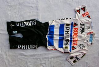   VINTAGE CYCLING SKINSUIT, PRO TOUR, WORN BY ANDRZEJ DULAS RACER