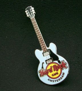 Hard Rock Cafe Amsterdam Europe Guitar Series Pin