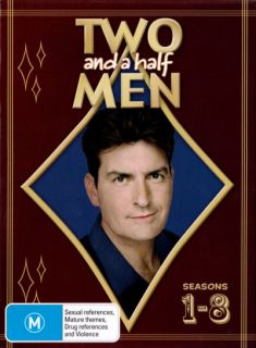 Two and a Half Men Seasons 1   8 (The Charlie Sheen Years) (DVD)