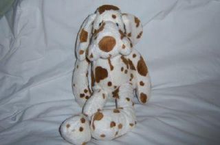 Toys R US Animal Alley Dog White Brown Spot Dalmation Hound Stuffed 