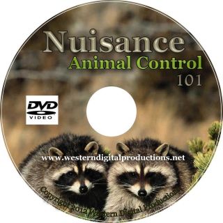 DVD Nuisance Animal Pest Control Wildlife Removal Trapping Skunks 