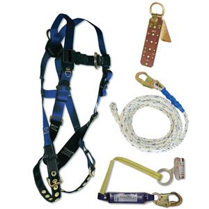 FallTech Roof Kit Fall Protection Professional Roofers Kit 8595A Good 