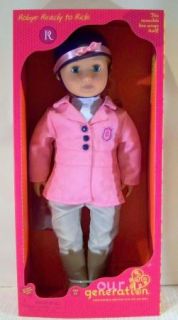 ROBYN READY TO RIDE EQUESTRIAN HORSE RIDING 18 DOLL   BATTAT OUR 