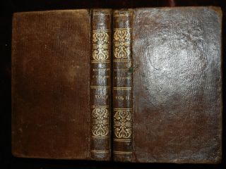 Mysteries of Udolpho by Ann Radcliffe 2 Leather Books Gothic Exeter 