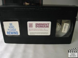   Domain VHS 1991 Donald Sutherland Anne Archer 011575074433