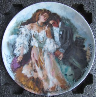 Limoges Porcelain Collector Plates Les Femmes de La Belle Brenot 