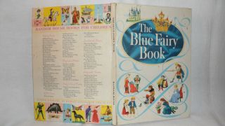 1959 The Blue Fairy Book by Andrew Lang Pub by Random House