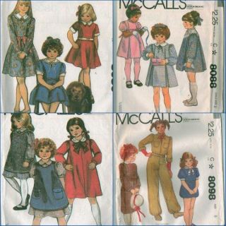 McCalls Little Orphan Annie Costume Sewing Pattern Annies Children 
