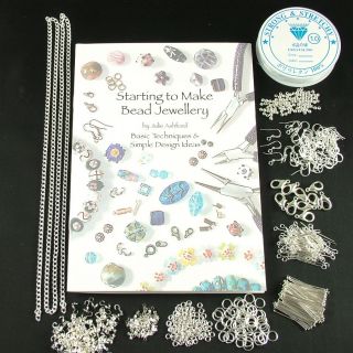 Jewellery Making Findings Kit Chain Wire Jump Rings