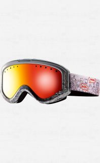 ANON TRACKER Goggles Flash Mob with Red Amber Lens YOUTH Ski Snowboard 