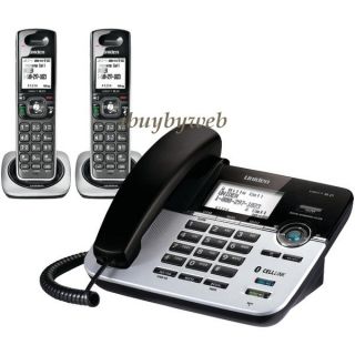   Cordless/Corded Bluetooth Cell Link Phones w Answering System NEW