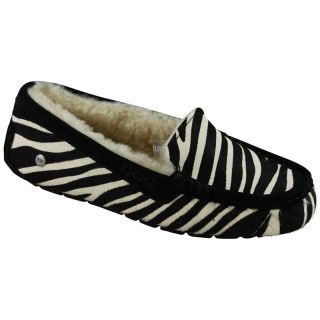 UGG Australia Womens Ansley Exotic Zebra Slipper US 7