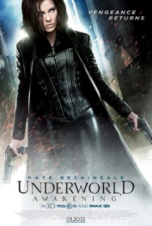 Underworld Awakening 4 Movie Poster 2 Sided Original 27x40 Kate 