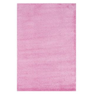 Linon Rugs Andros Pink Shag Rug 110 x 210 Rug AN0723