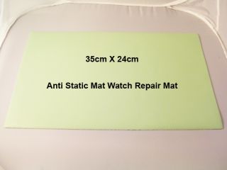 New Anti Static Watch Repair Non Slip Work Mat Tool Good for Hobby Use 