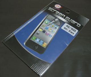 A02 New Anti Glare LCD Screen Guard Protector Cover Film for iPhone4G 