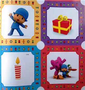 pocoyo gift wrap wrapping paper party 18 sheets