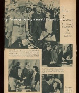 Annie Oakley RARE Memorabilia Movie Review 1935
