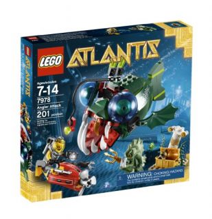 New Lego Atlantis Angler Attack 7978
