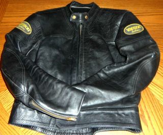 Vintage Vanson Mark 2 MK2 Leather Jacket Mens Size 40