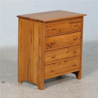 Antique/Vintage Small Pine Chest of Drawers, Perfect Nightstand